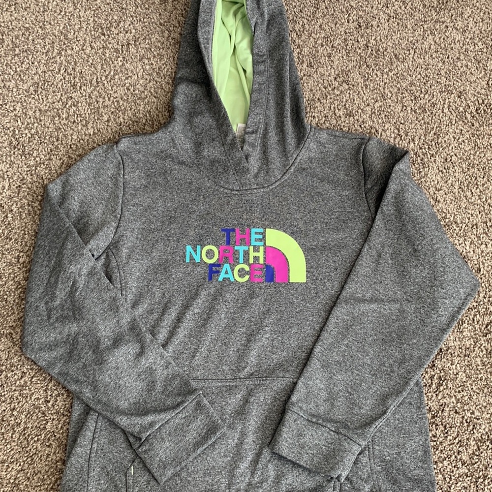 North Face Hoodie Sweatshirt size Lg